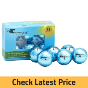 Chromax Metallic M5 Gekleurde Golfballen