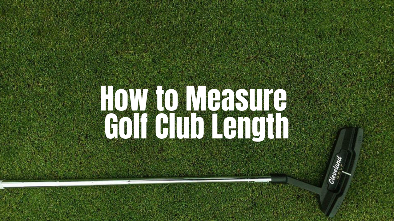 golf club length chart cm