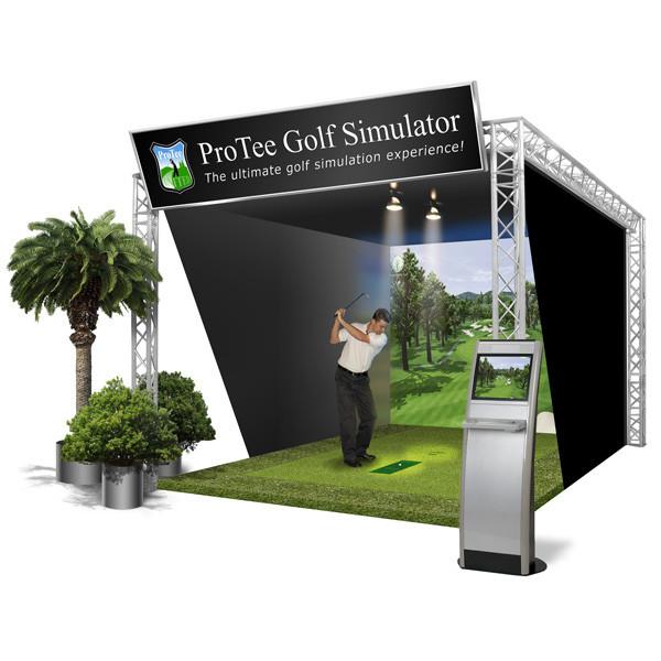 protee golf simulator package