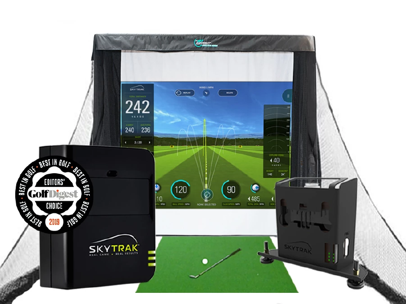 skytrak simulator series net screen package