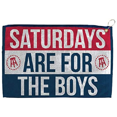 Barstool Sports Saturdays are for The Boys Golf Towel Review