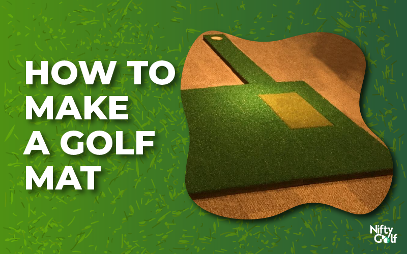 diy golf mat