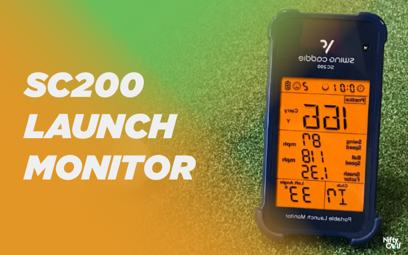 Swing Caddie SC200 Launch Monitor The Perfect Tool for Golfers