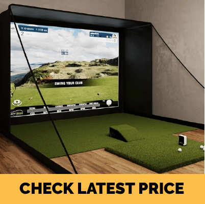 skytrak golf simulator used