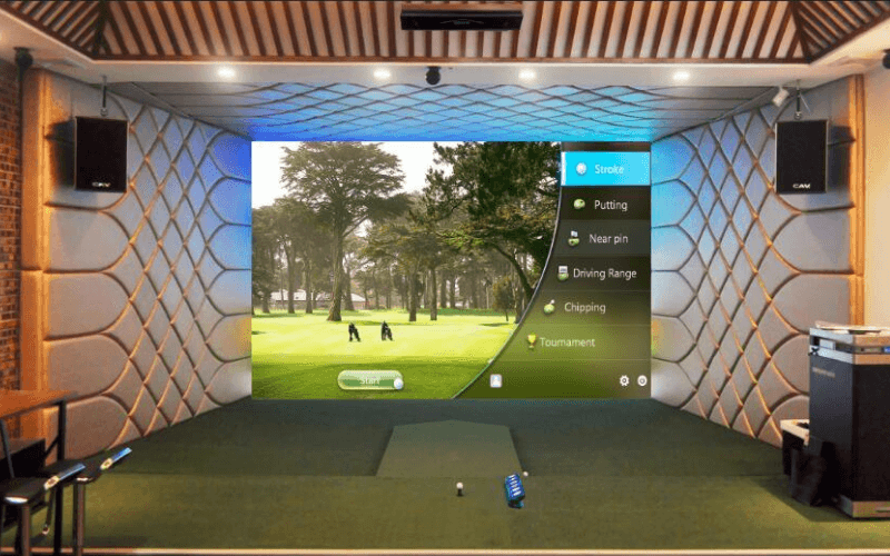 Golf Simulator Room Size