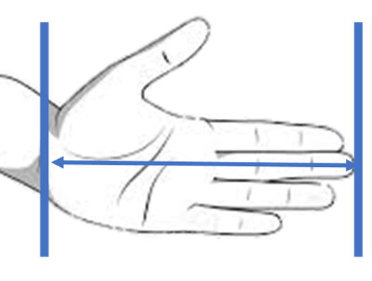 hand grip size