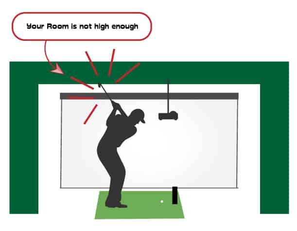 Ultimate Golf Simulator Room Size and Dimensions Guide