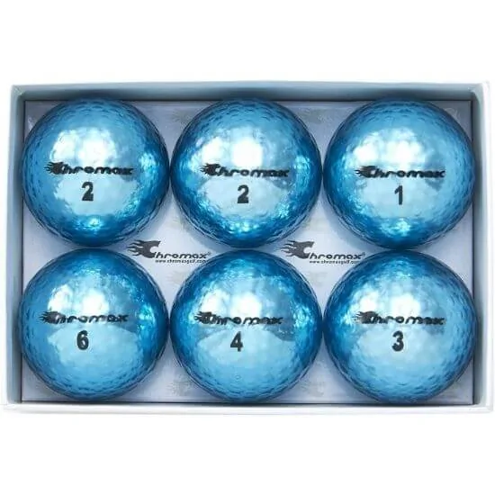 Chromax Metallic M5 Colored Golf Balls Review