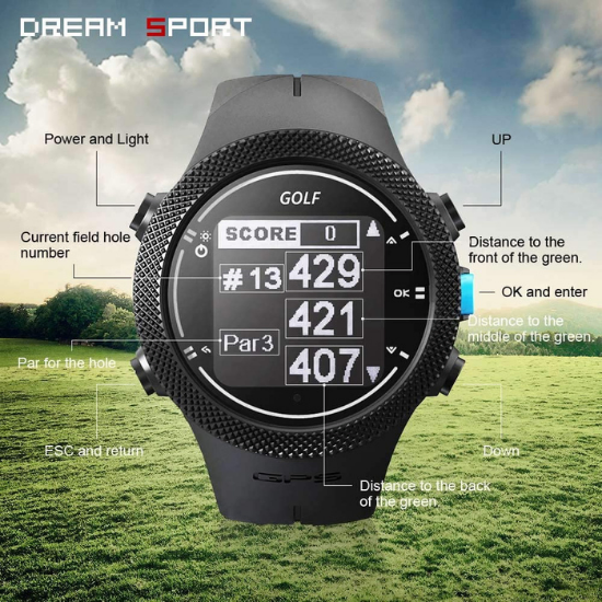 DREAM SPORTS GPS Golf Watch Review