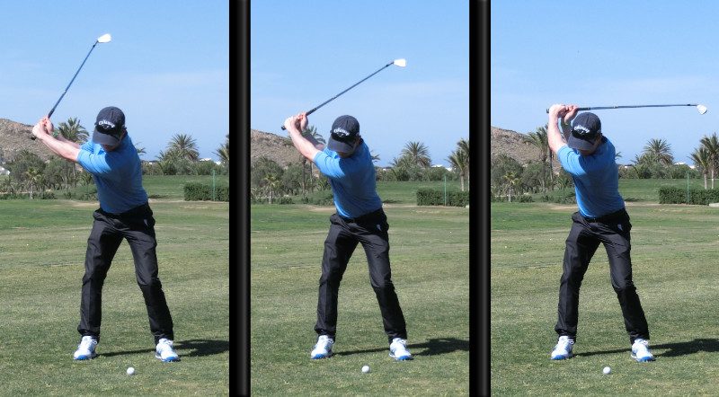 golf backswing