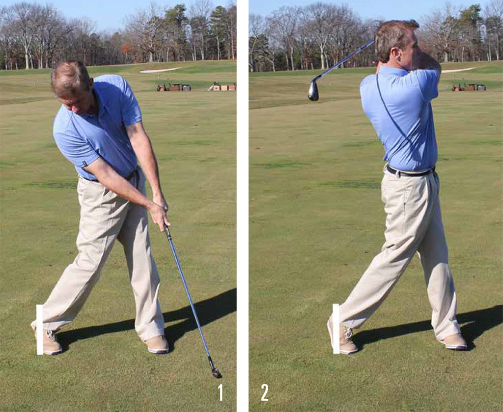 golf footwork