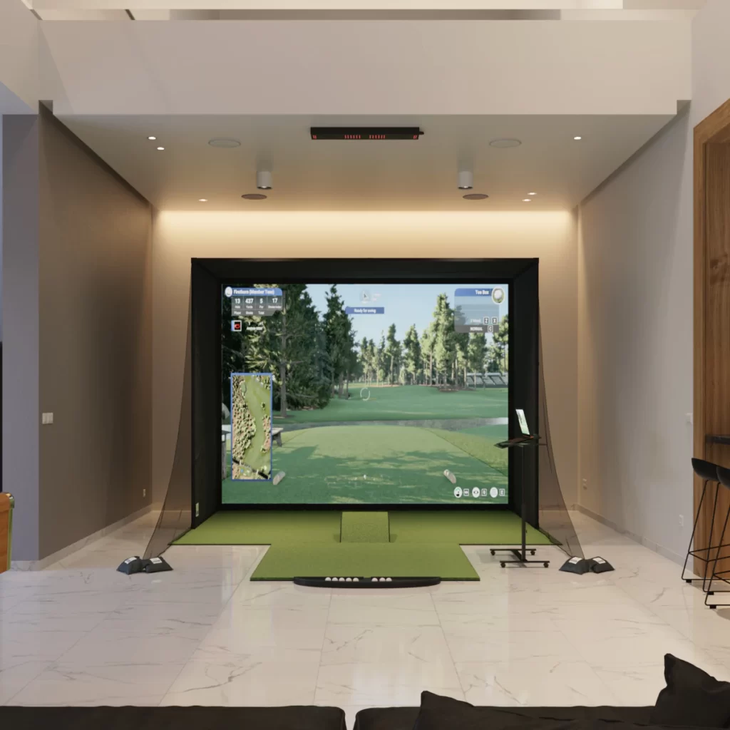 Uneekor EYE XO SwingBay Golf Simulator