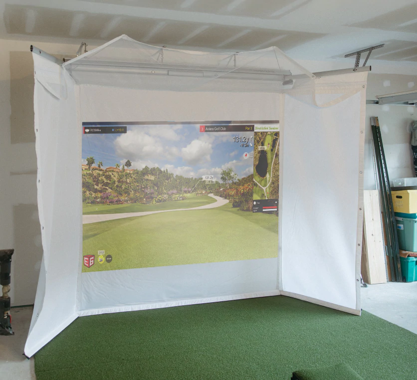 Uneekor QED Retractable Golf Simulator 