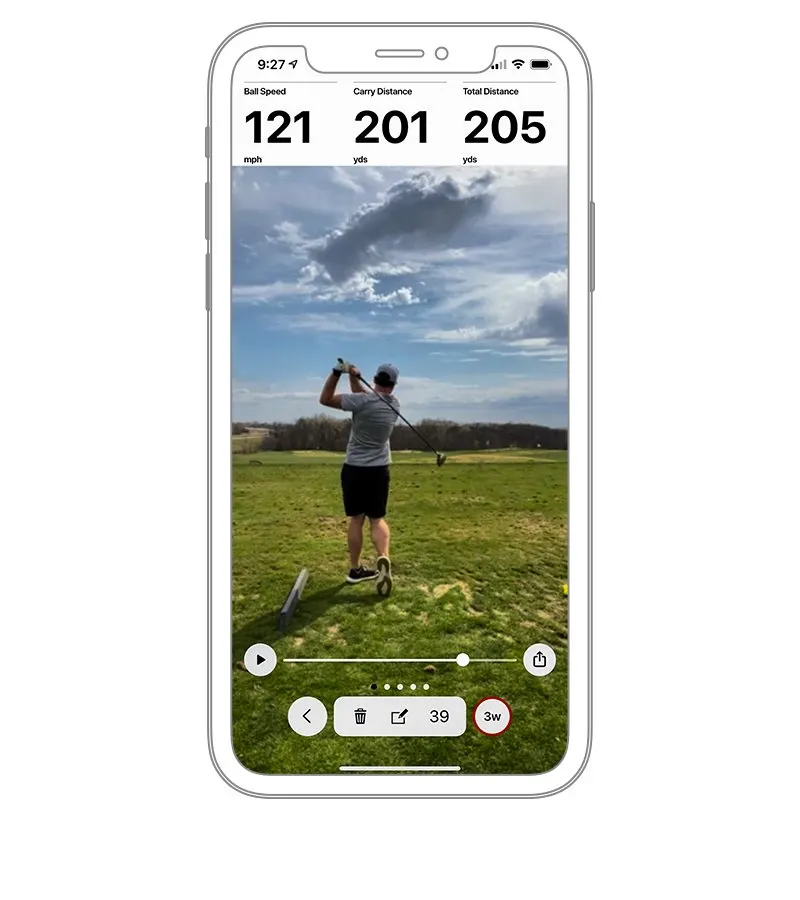 Garmin Golf Launch Monitor App