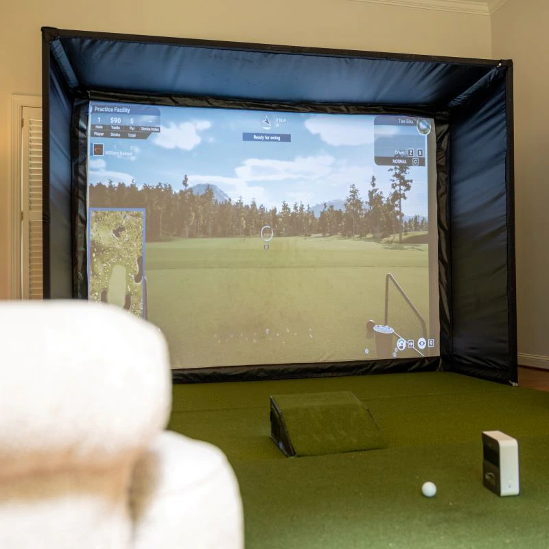 SwingBay Golf Simulator Screen and Enclosure Review