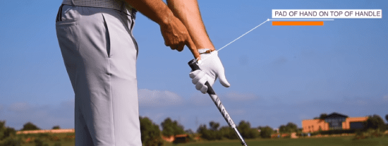 How to use offset golf irons step 1
