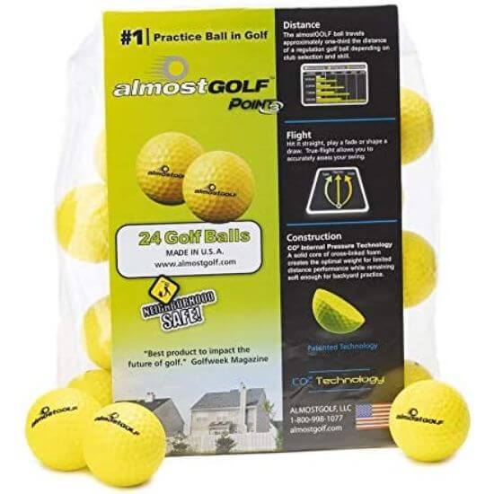 best practice golf ball