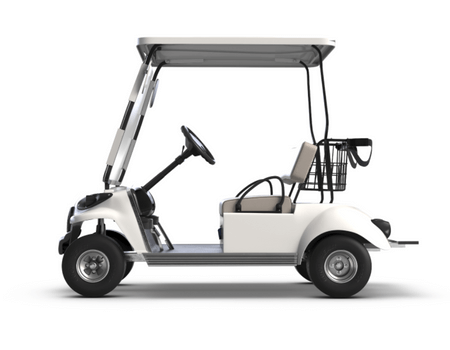 Get-in and drive golf cart