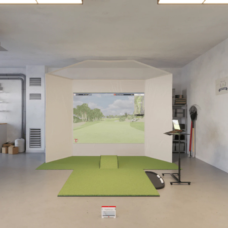 MEVO+ RETRACTABLE Golf Simulator Package