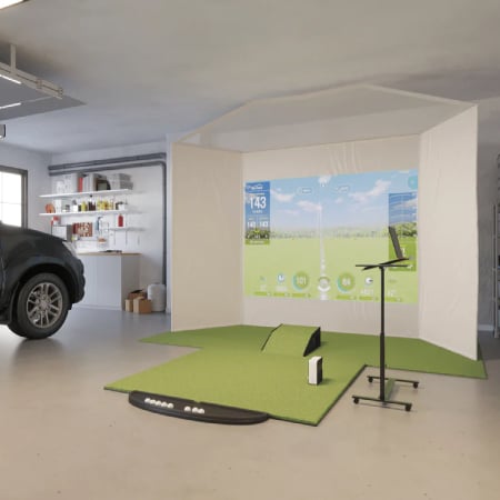 Skytrak Retractable Golf Simulator