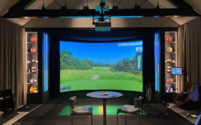 21 Ideas for Aesthetically Pleasing Golf Simulator Room Design