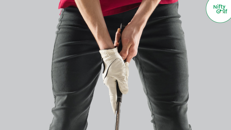 Neutral golf grip