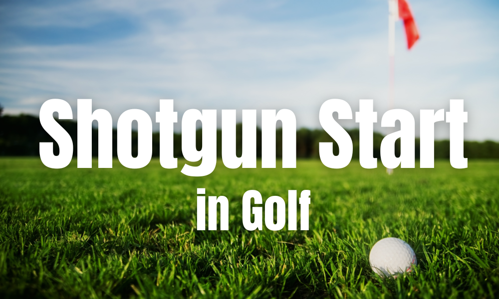 Shotgun Start in Golf