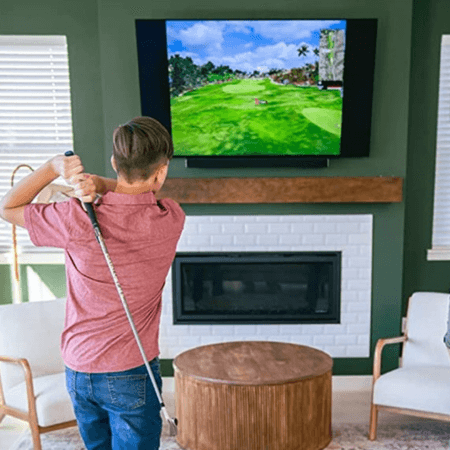 SwingLogic SLX MicroSim Home Golf Simulator Review