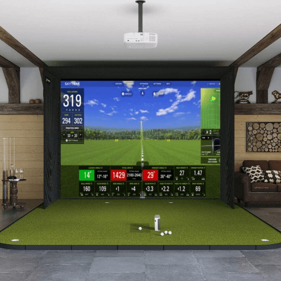 SkyTrak+ SIG12 Golf Simulator Package Review