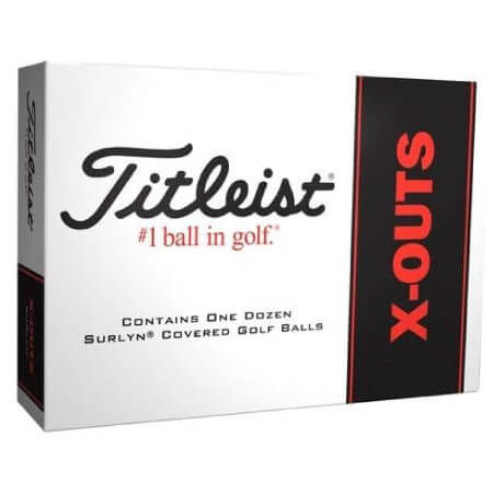 X-Out Golf Balls from Top Brands