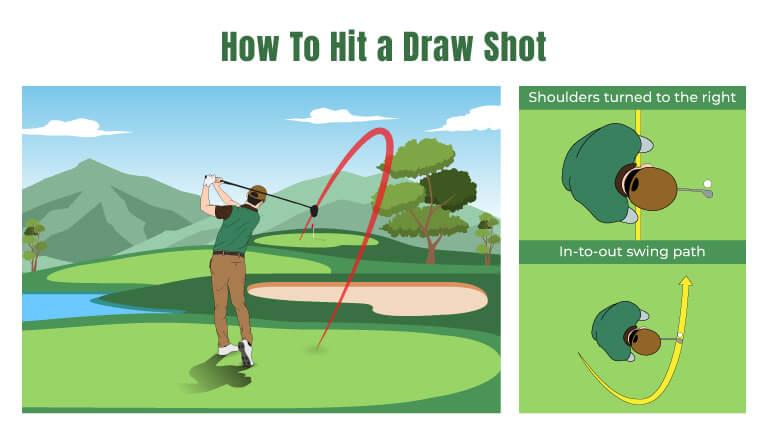 how to hit a draw shot