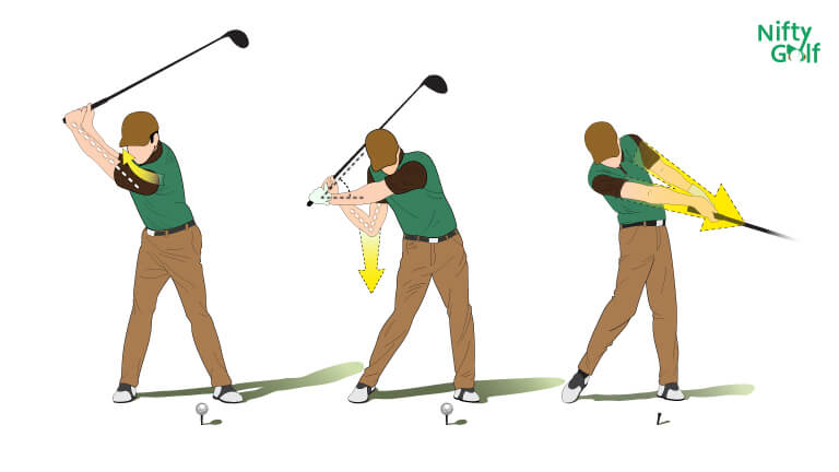 golf swing lag