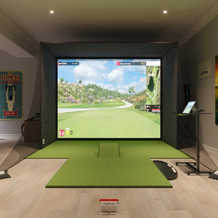 FlightScope Mevo+ SwingBay Golf Simulator